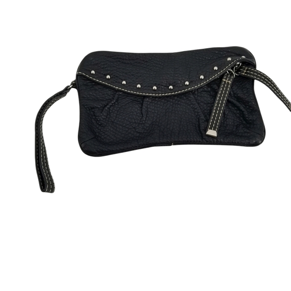 Red By Marc Ecko Studded Black Wristlet - Picture 1 of 9